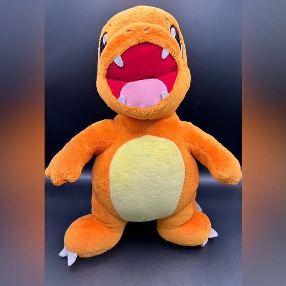 Build-A- Bear, Pokémon-Orange Charmander Plush Toy, 2017